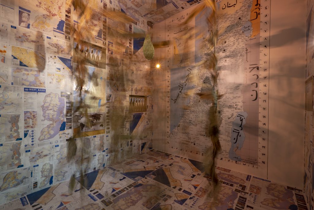 Roadmap to Elimination - Rana Bishara, 2006- On Going. Was exhibited last at the Palestinian Museum