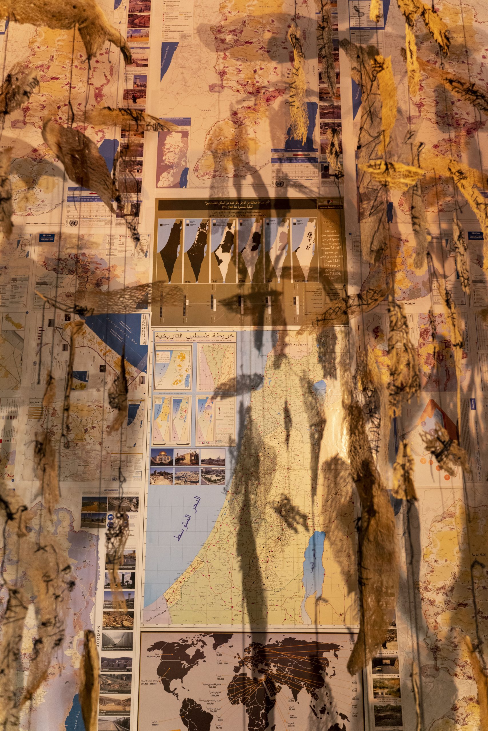 Roadmap to Elimination - Rana Bishara, 2006- On Going. Was exhibited last at the Palestinian Museum