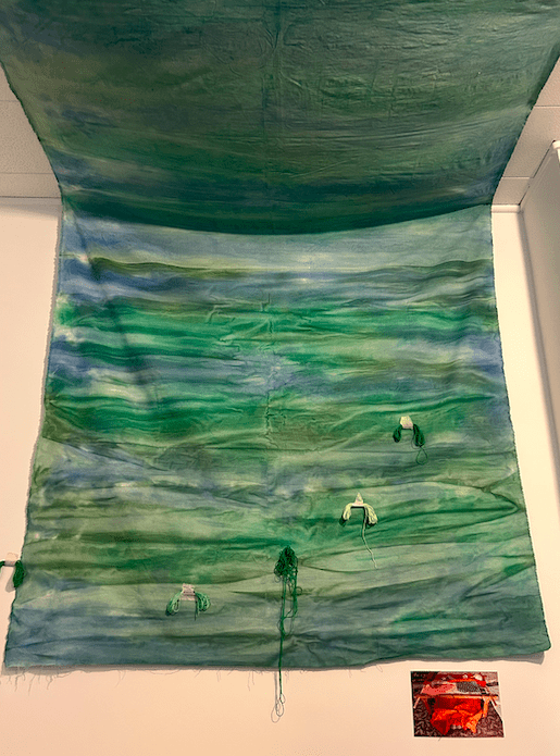 Asma Ben Aissa - Visite d'atelier - Cité internationale de Paris - avril 2025.